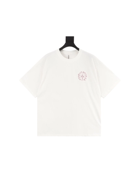Chrome Hearts Front & Back Sanskrit Embroidery Short Sleeve 057
