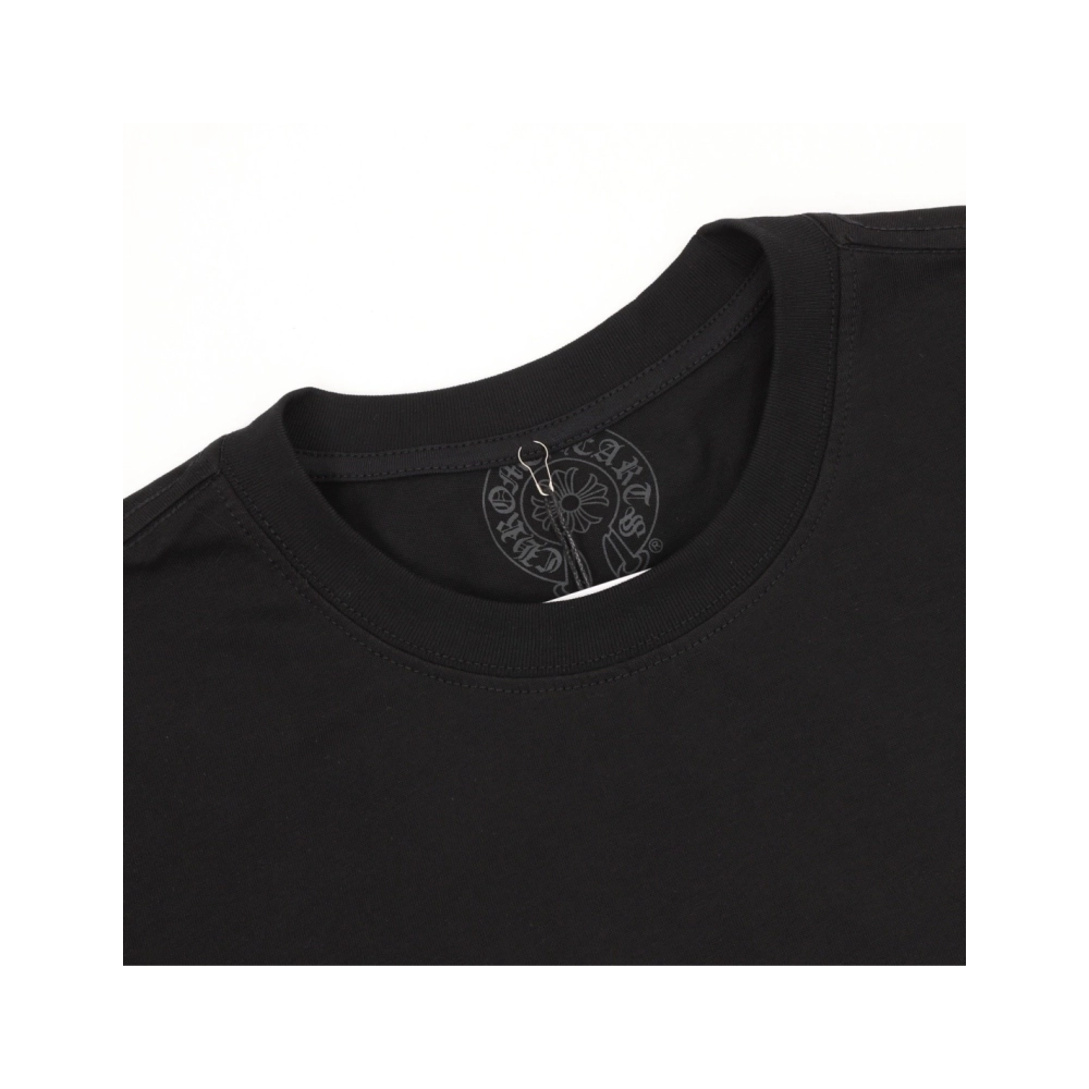 Chrome Hearts Front & Back Sanskrit Embroidery Short Sleeve 058