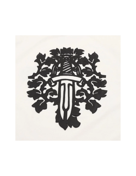 Chrome Hearts Heavy Leather Patch Short Sleeve T-Shirt 062