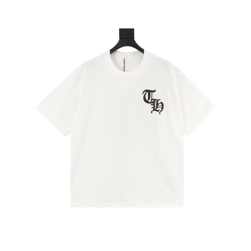 Chrome Hearts Heavy Leather Patch Short Sleeve T-Shirt 062