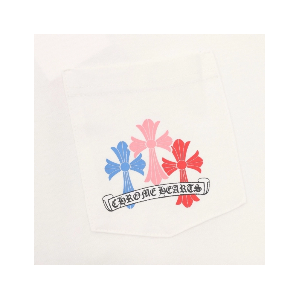 Chrome Hearts Colorful Cross Short Sleeve 063