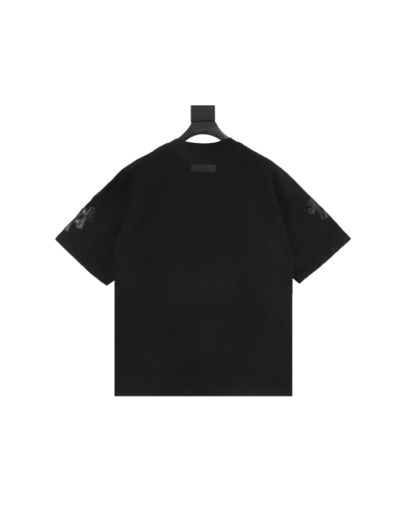 Chrome Hearts Leather Patch Cross Short Sleeve 065