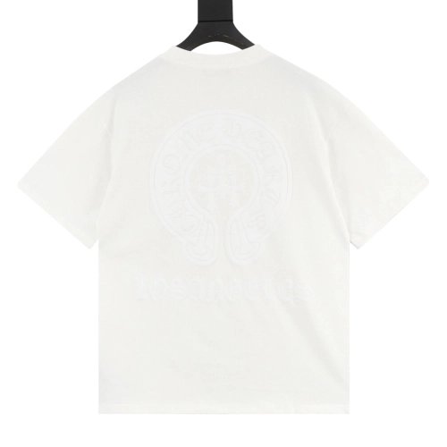 Chrome Hearts Puff Print Horseshoe Short Sleeve 085