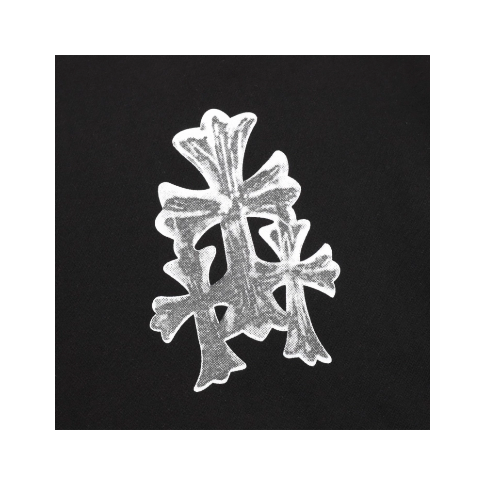 Chrome Hearts Leather Patch Cross Short Sleeve 086