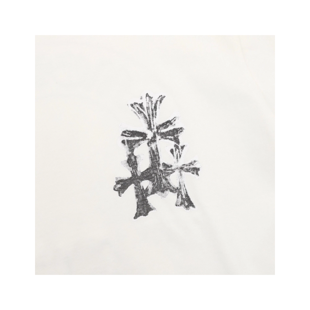Chrome Hearts Leather Patch Cross Short Sleeve 087