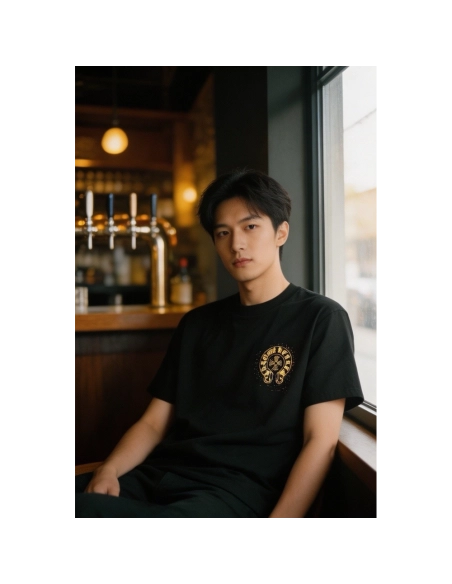 Chrome Hearts Splatter Horseshoe Short Sleeve 088