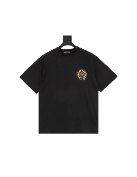 Chrome Hearts Splatter Horseshoe Short Sleeve 088