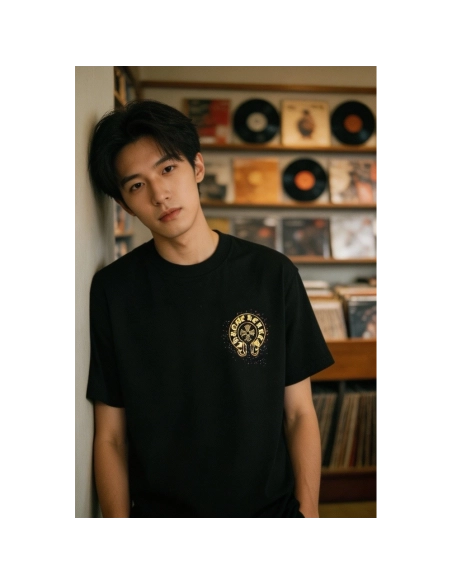 Chrome Hearts Splatter Horseshoe Short Sleeve 088
