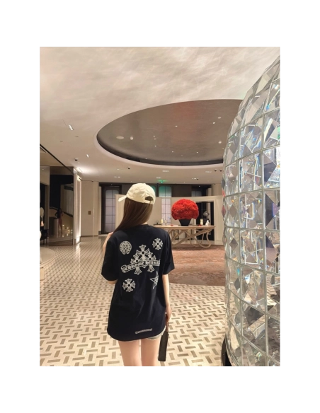 Chrome Hearts Sanskrit Cross Short Sleeve 090