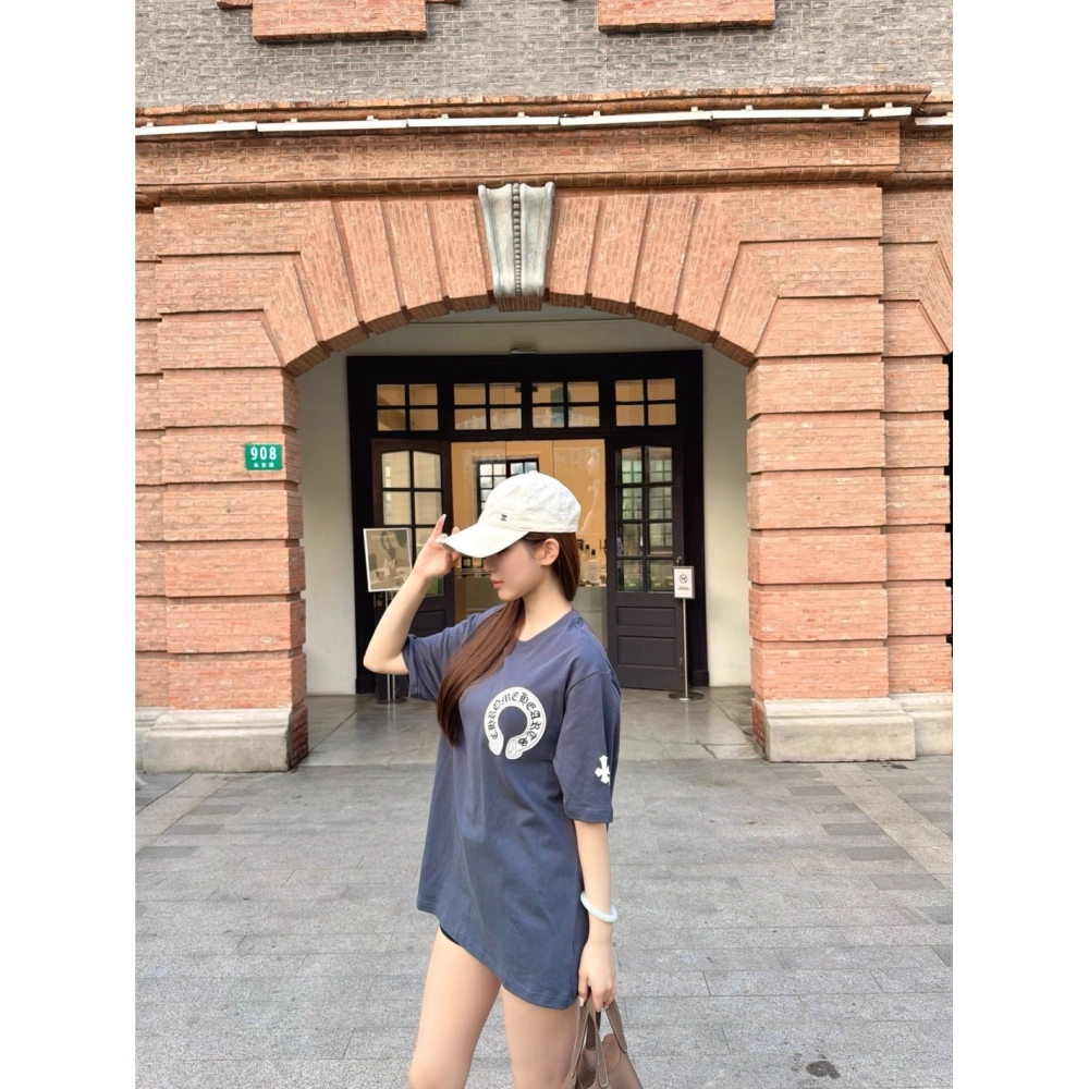 Chrome Hearts Sanskrit Cross Short Sleeve 093