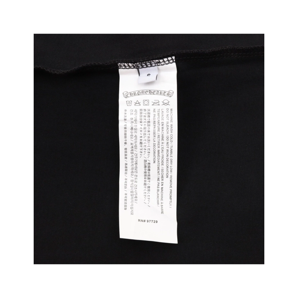 Chrome Hearts Cross Cluster Embroidery Short Sleeve 094
