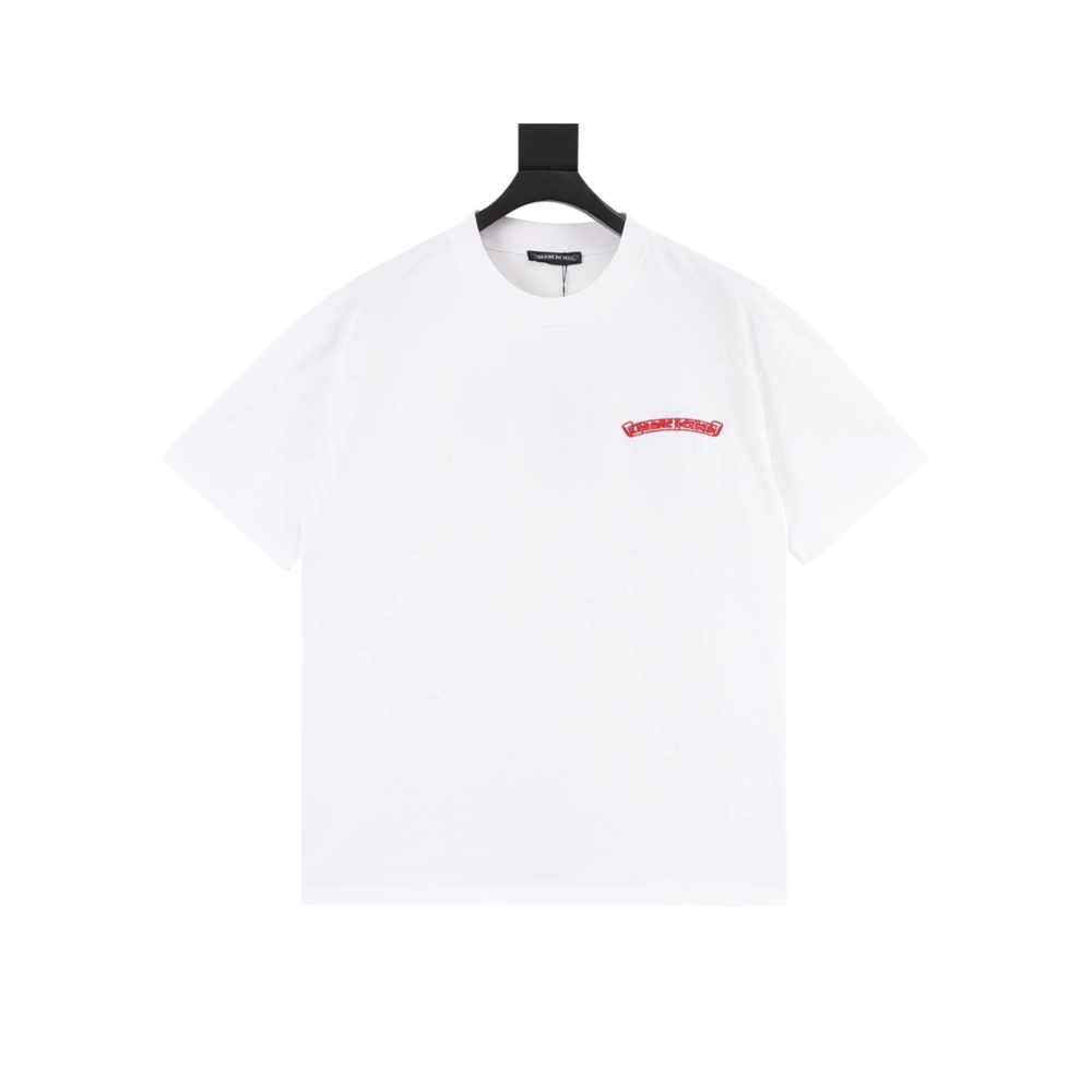 Chrome Hearts Cross Cluster Embroidery Short Sleeve 095