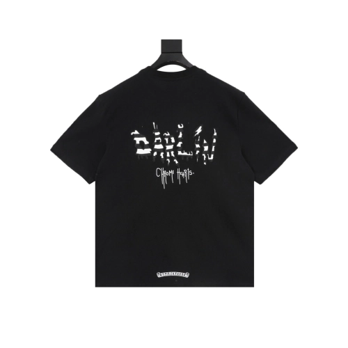 Chrome Hearts Front & Back Embroidery Short Sleeve 096