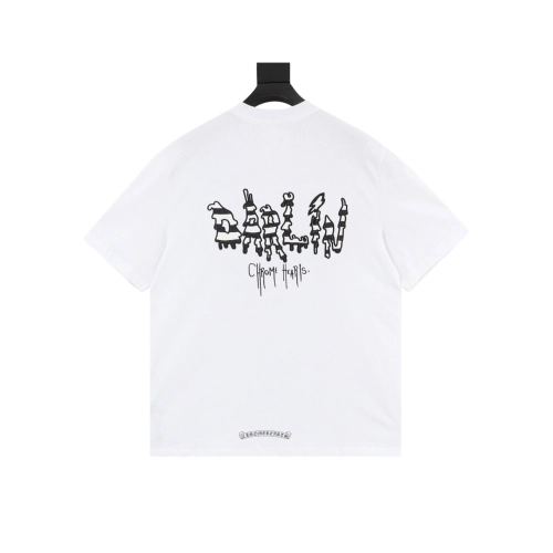 Chrome Hearts Front & Back Embroidery Short Sleeve 097