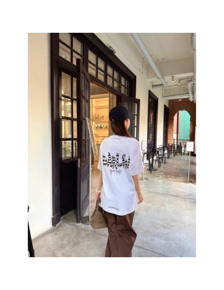 Chrome Hearts Front & Back Embroidery Short Sleeve 097