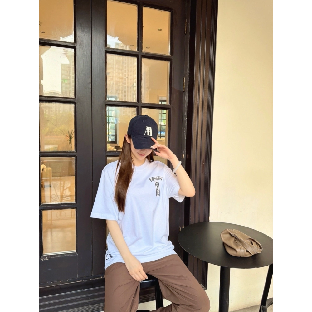 Chrome Hearts Front & Back Embroidery Short Sleeve 097