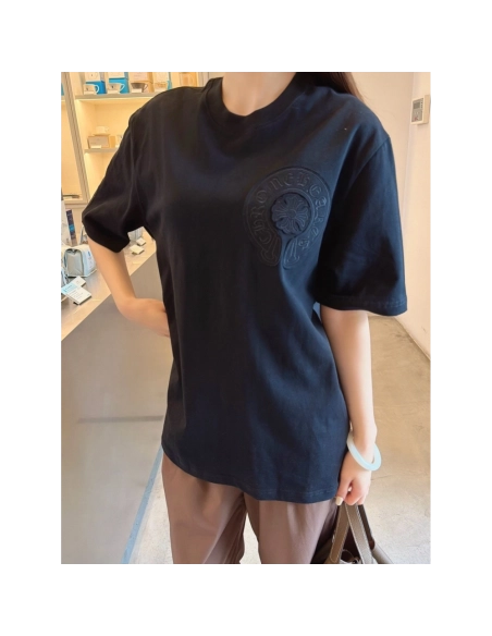 Chrome Hearts Front & Back Embroidery Short Sleeve 098