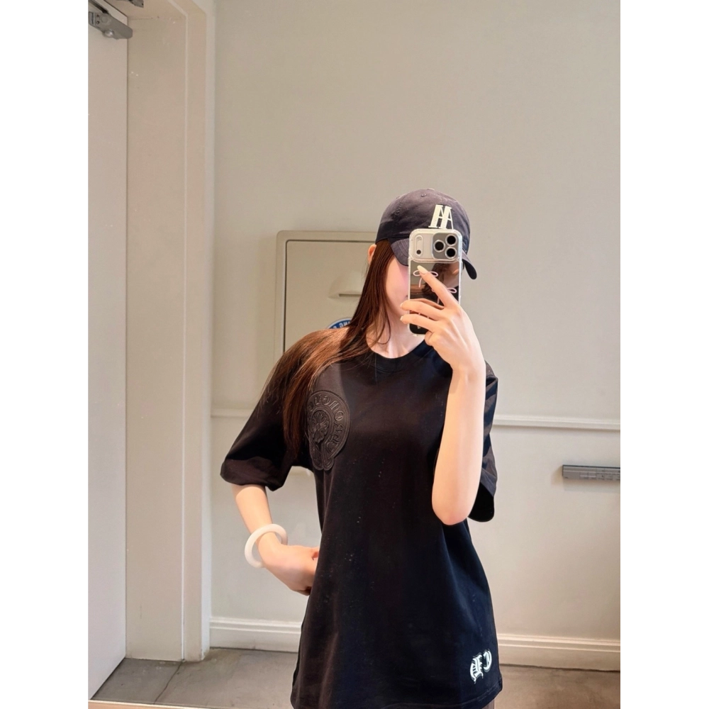 Chrome Hearts Front & Back Embroidery Short Sleeve 098