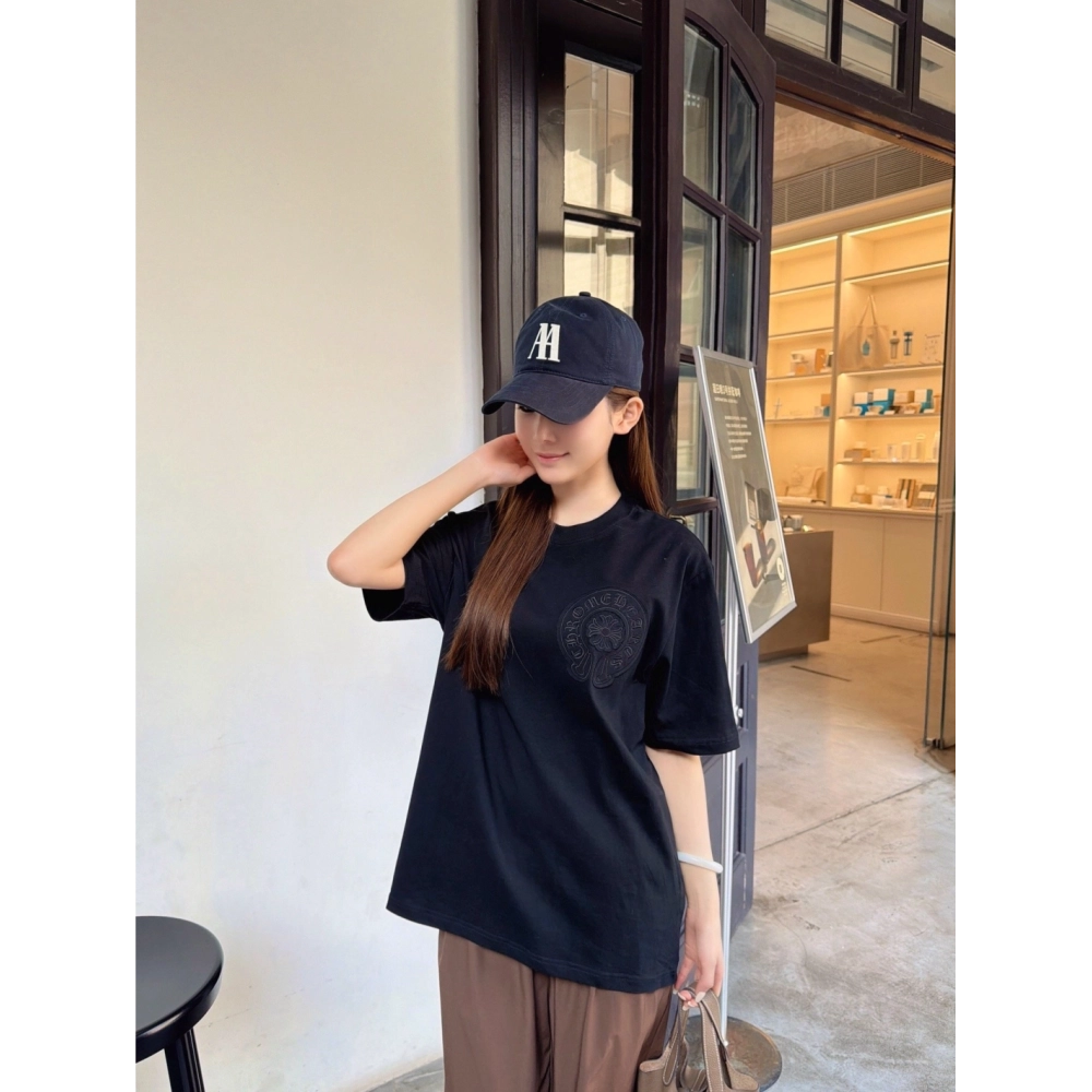Chrome Hearts Front & Back Embroidery Short Sleeve 098
