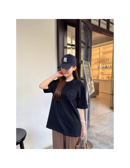 Chrome Hearts Front & Back Embroidery Short Sleeve 098
