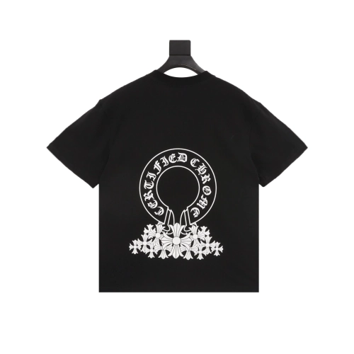 Chrome Hearts Horseshoe Multi-Cross Print Short Sleeve 109