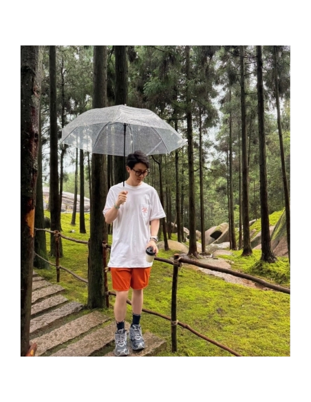 Chrome Hearts Orange Cross Print Short Sleeve 115