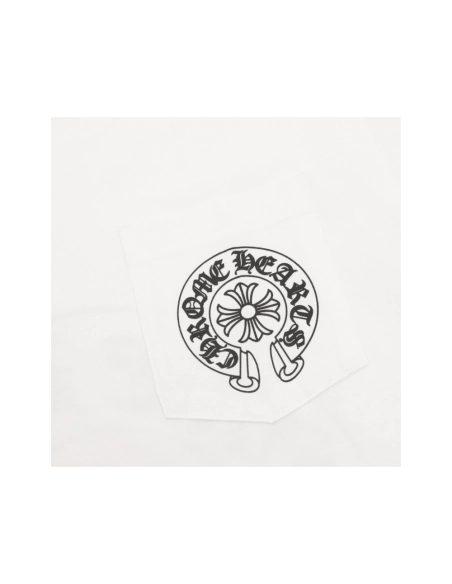 Chrome Hearts Miami Exclusive Back Horseshoe Flower Short Sleeve 119