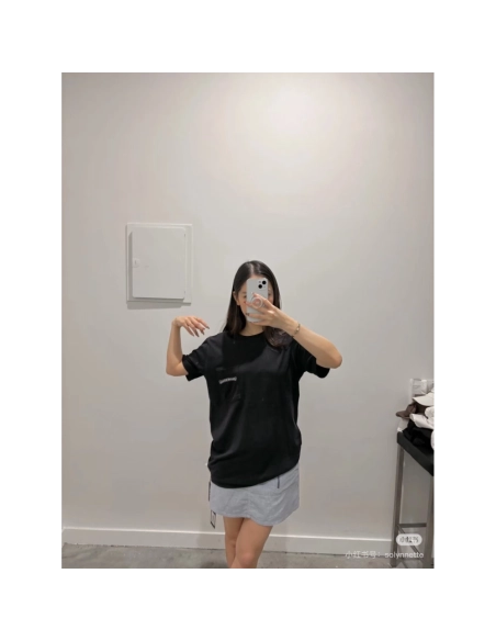 Chrome Hearts White Scroll Print Short Sleeve 120