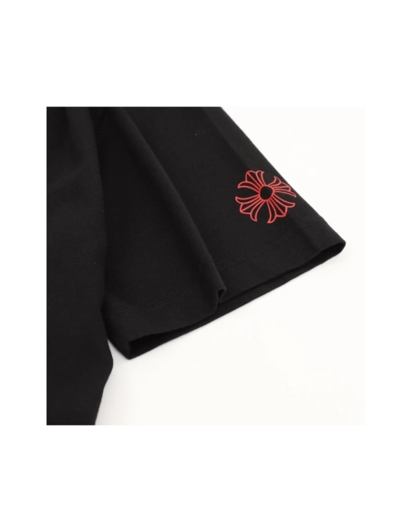 Chrome Hearts White Scroll Print Short Sleeve 120