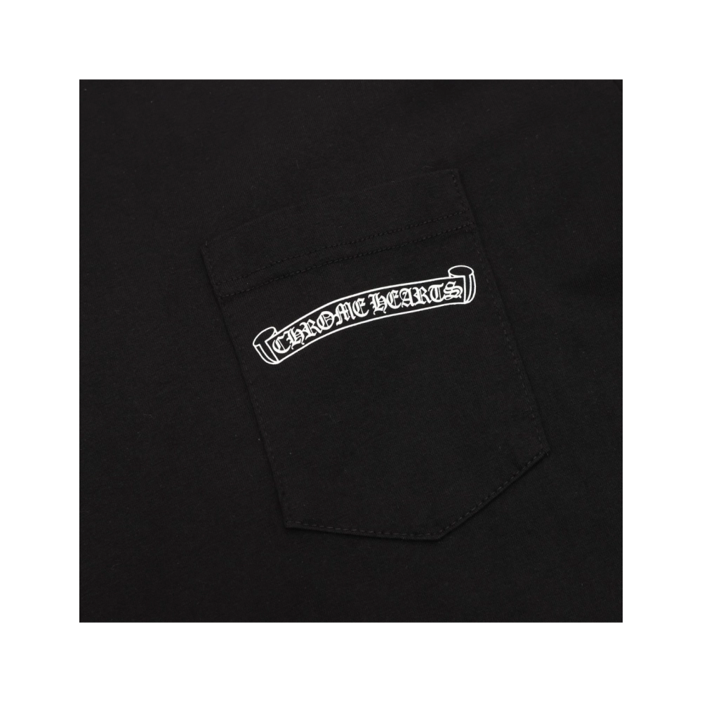 Chrome Hearts White Scroll Print Short Sleeve 120