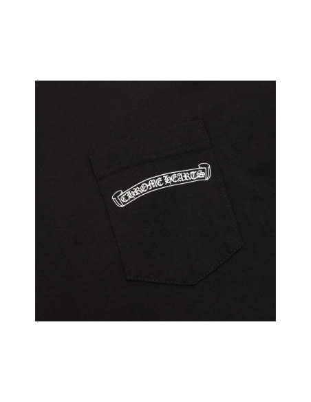 Chrome Hearts White Scroll Print Short Sleeve 120