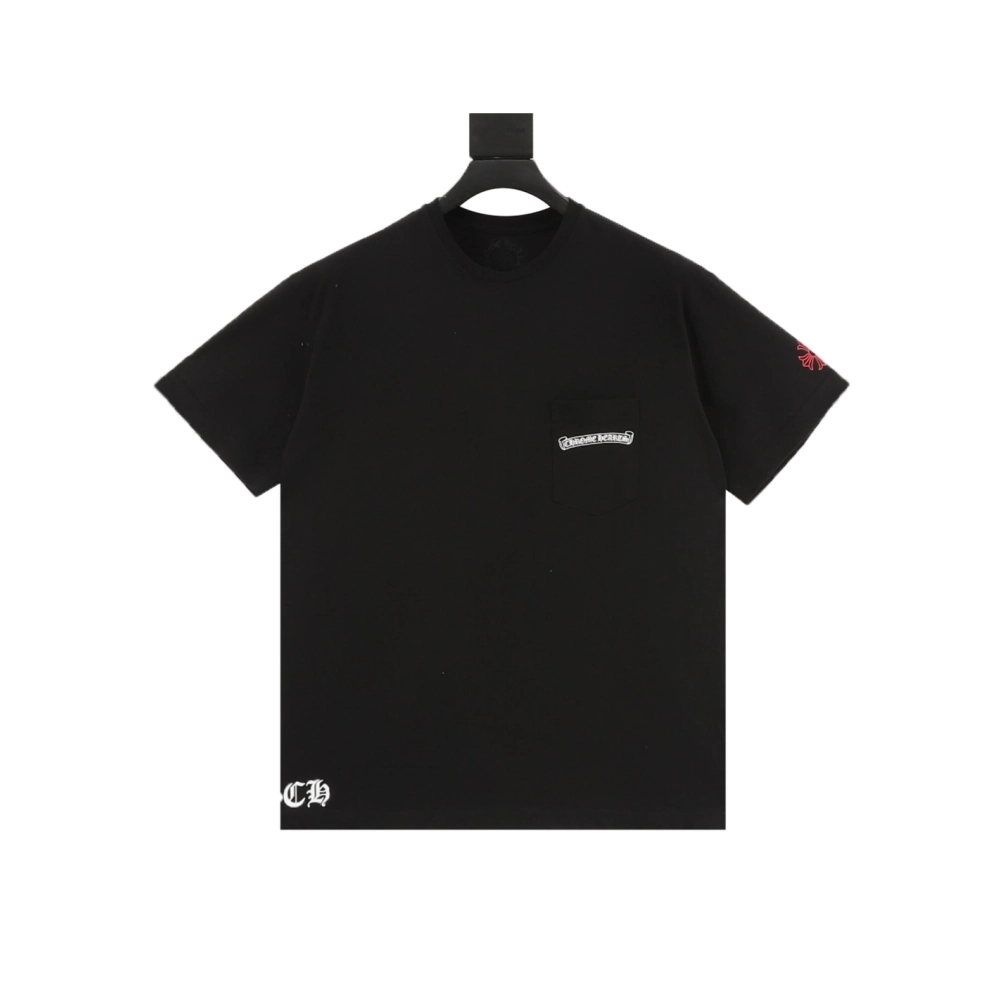 Chrome Hearts White Scroll Print Short Sleeve 120