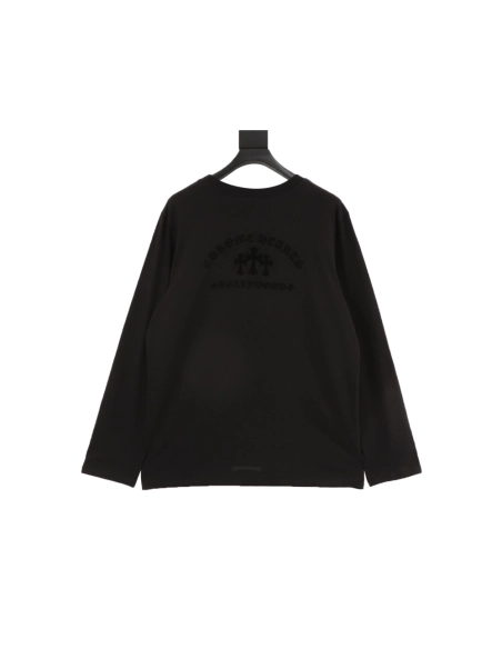 Chrome Hearts Cross Flock Print Long Sleeve 122