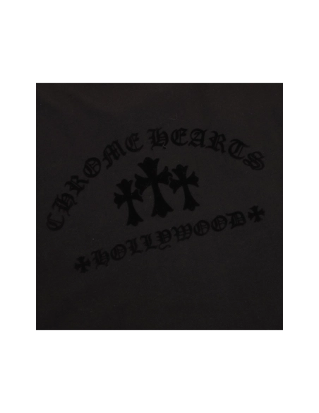 Chrome Hearts Cross Flock Print Long Sleeve 122