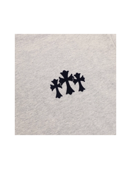Chrome Hearts Cross Flock Print Long Sleeve 123
