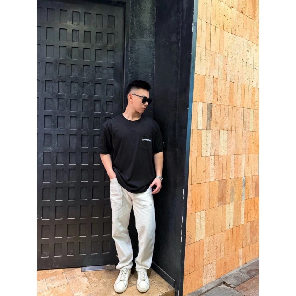Chrome Hearts Arch Letter Print Short Sleeve 124
