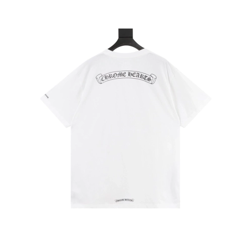 Chrome Hearts Arch Letter Print Short Sleeve 125