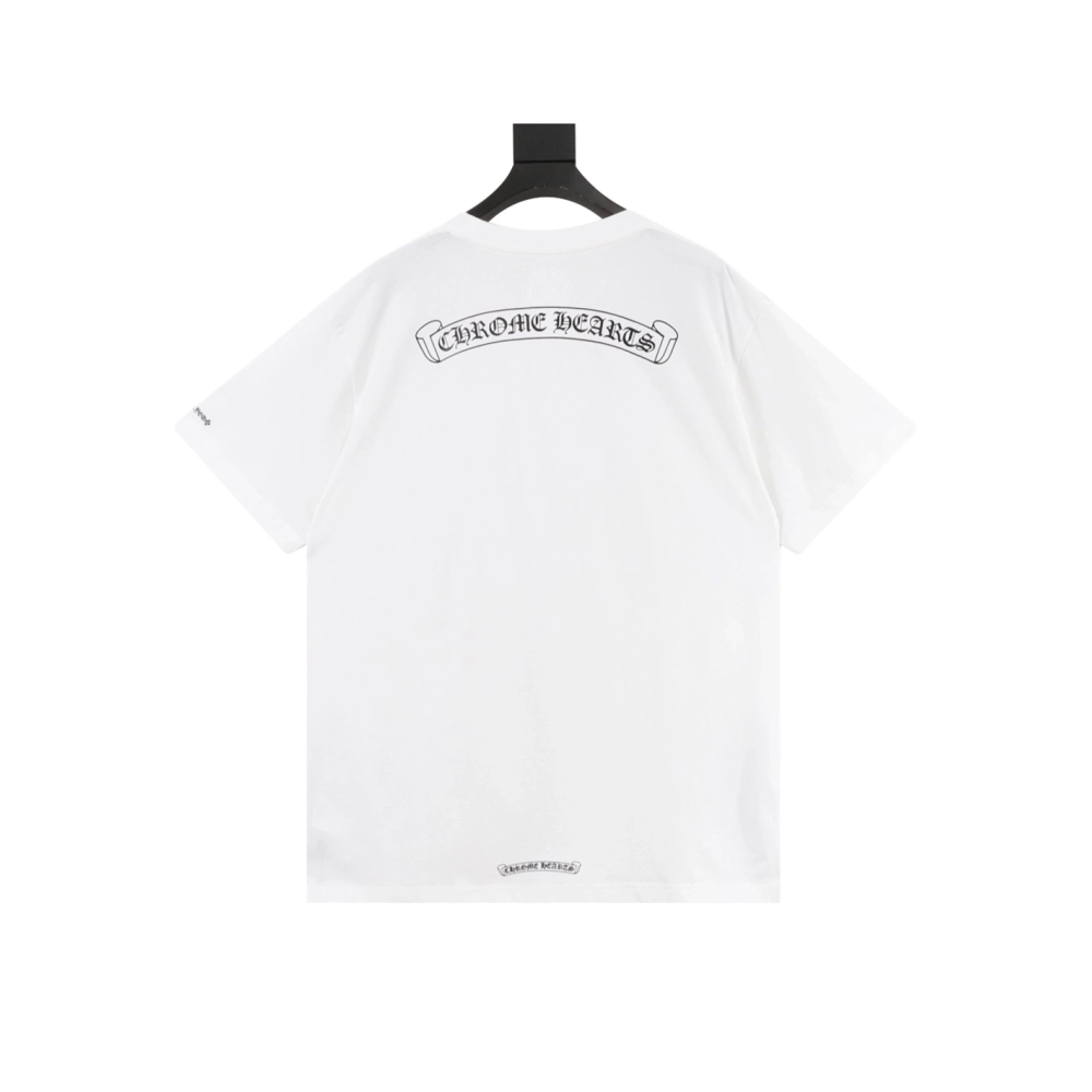 Chrome Hearts Arch Letter Print Short Sleeve 125