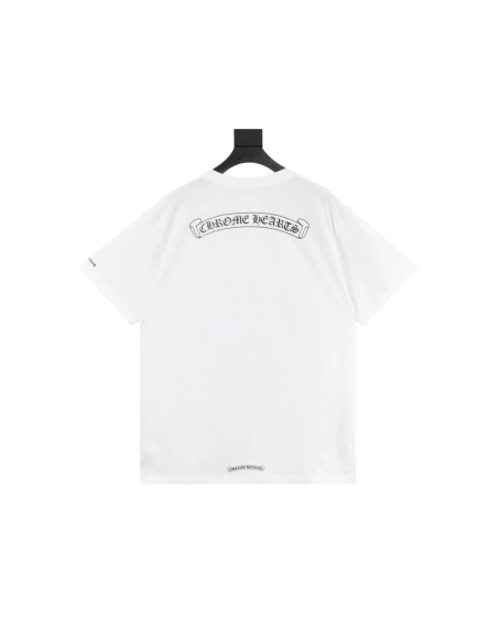 Chrome Hearts Arch Letter Print Short Sleeve 125