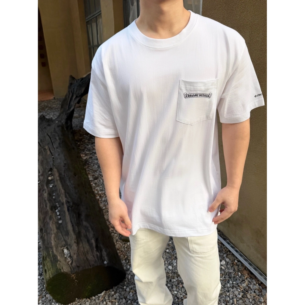 Chrome Hearts Arch Letter Print Short Sleeve 125