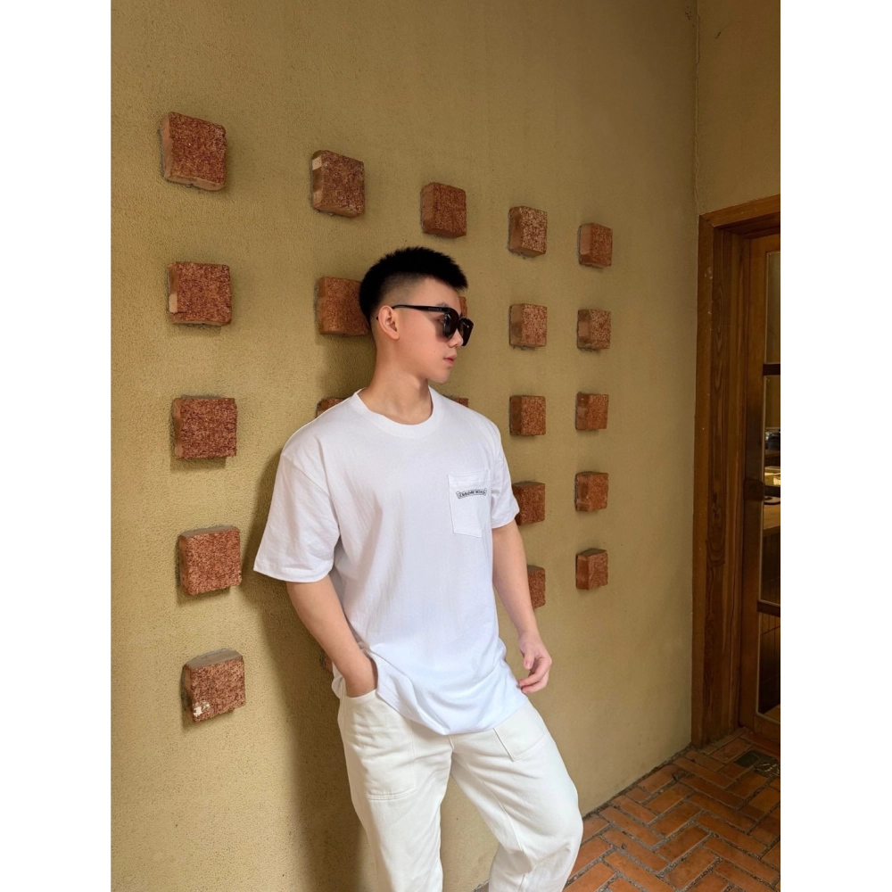 Chrome Hearts Arch Letter Print Short Sleeve 125