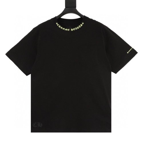 Chrome Hearts Letter Print Two-Color Short Sleeve 128