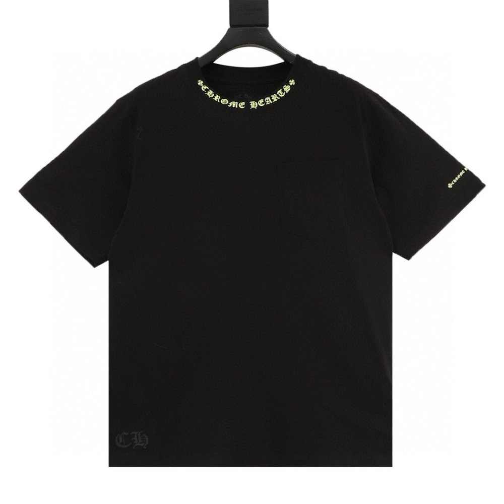 Chrome Hearts Letter Print Two-Color Short Sleeve 128
