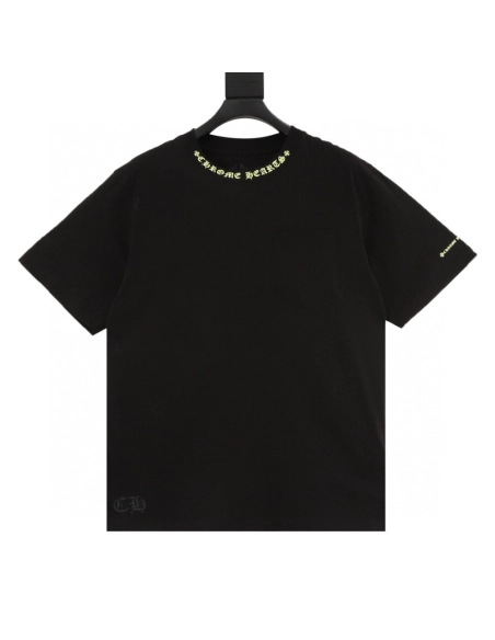 Chrome Hearts Letter Print Two-Color Short Sleeve 128