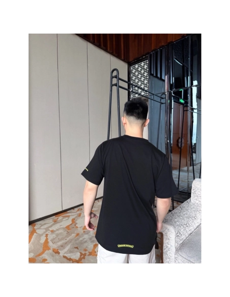 Chrome Hearts Letter Print Two-Color Short Sleeve 128