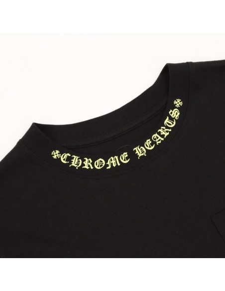 Chrome Hearts Letter Print Two-Color Short Sleeve 128