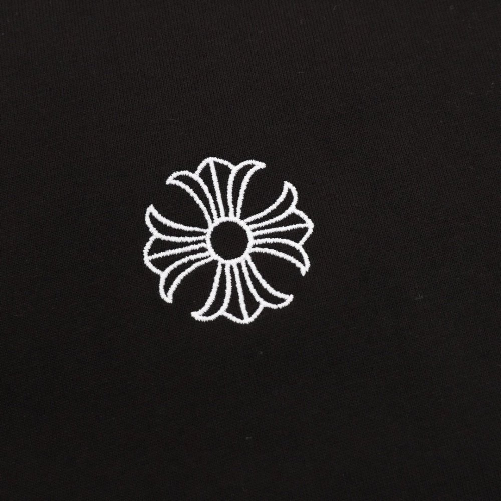 Chrome Hearts Sanskrit Horseshoe Embroidery Short Sleeve 132
