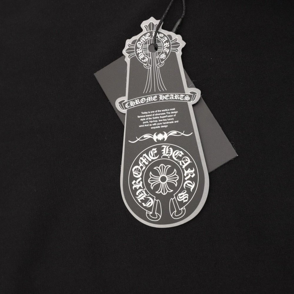 Chrome Hearts Gothic Letter Wing Print Short Sleeve 134