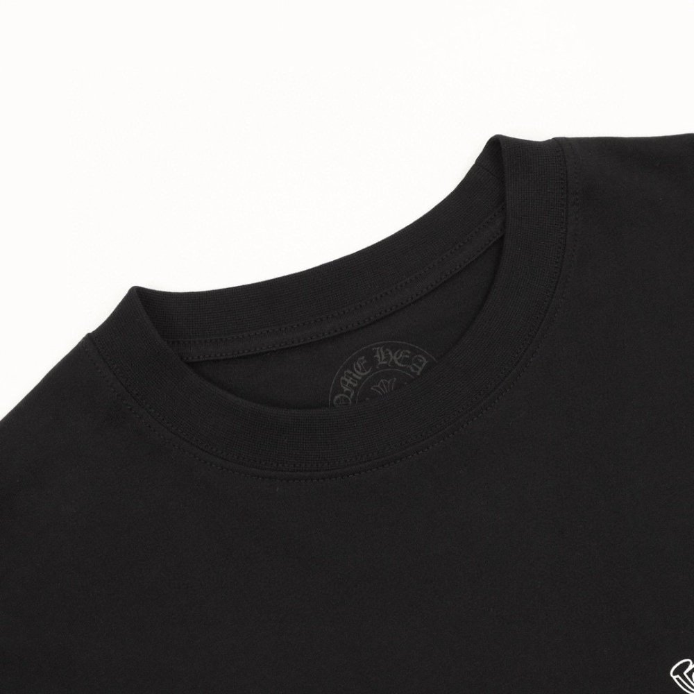 Chrome Hearts Gothic Letter Wing Print Short Sleeve 134