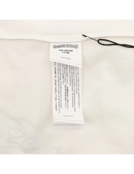 Chrome Hearts Gothic Letter Wing Print Short Sleeve 135